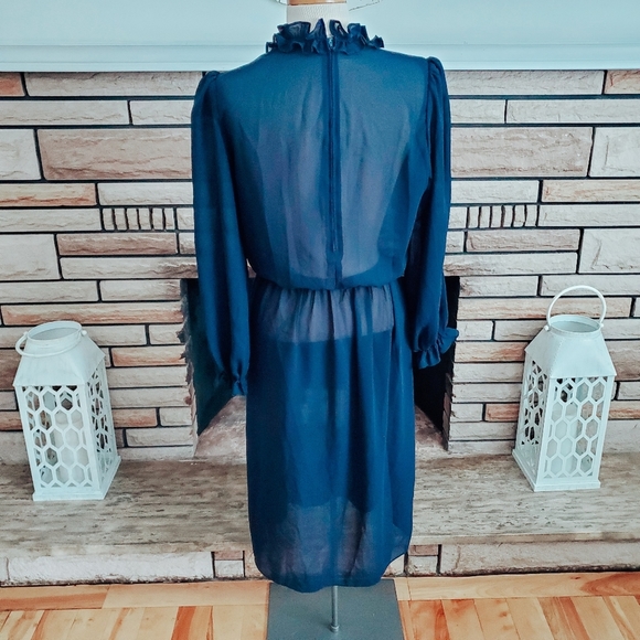 Vintage 1980's sheer dress - Picture 5 of 7